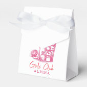 Chicago bachelorette geschenkschachtel (Vorderseite)