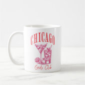Chicago bachelorette kaffeetasse (Links)