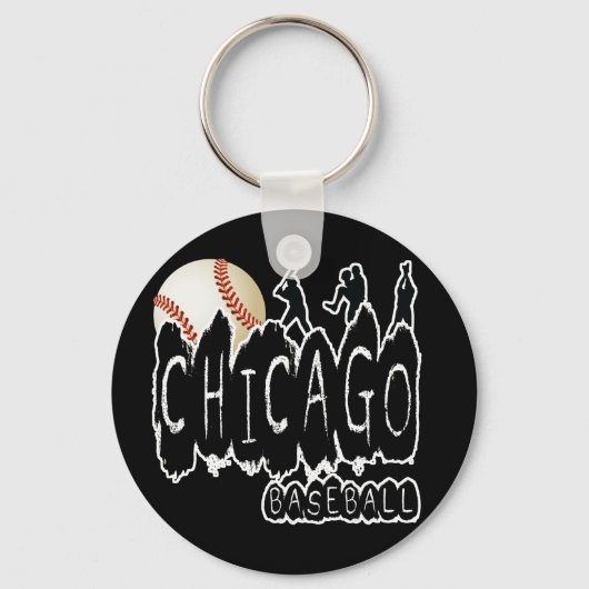 CHICAGO BASEBALL SCHLÜSSELANHÄNGER (Vorderseite)
