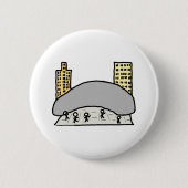 Chicago Bean Button (Vorderseite)