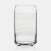 Chicago Bean in Winter  Dosenglas (Vorderseite)