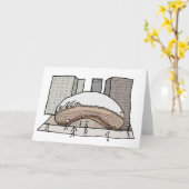 Chicago Bean Karte (Gelbe Blume)