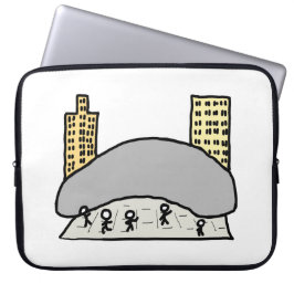 Chicago Bean Laptopschutzhülle