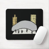 Chicago Bean Mousepad (Mit Mouse)
