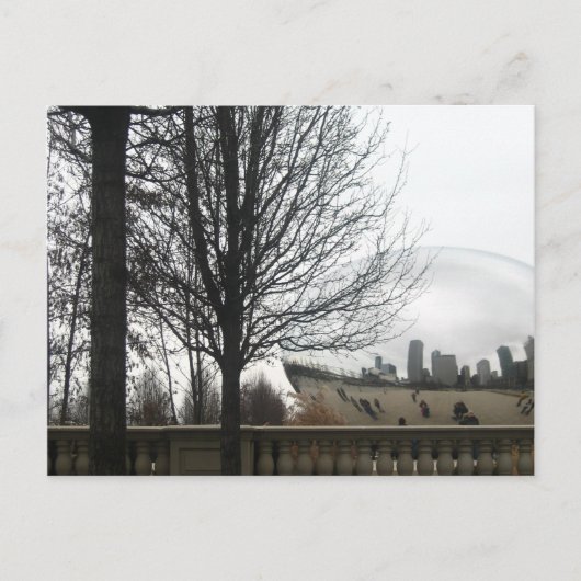 Chicago Bean Postkarte (Vorderseite)