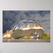 Chicago Bean Reflections Poster (Vorne)