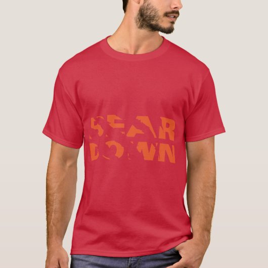 Chicago Bears - Bear Down - Claw Tear 1 T-Shirt (Vorderseite)
