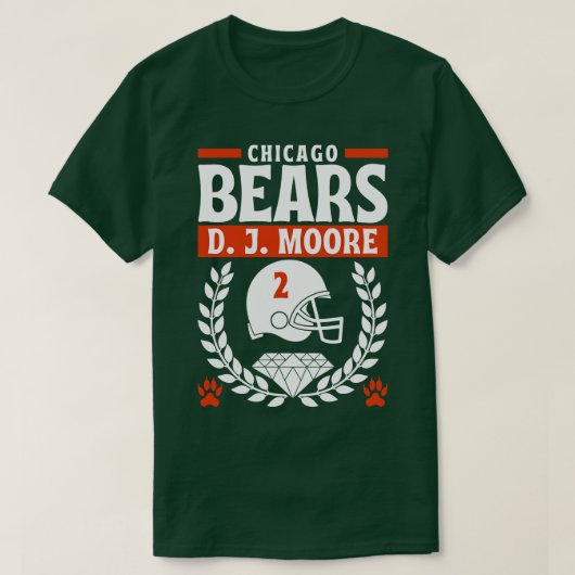 Chicago Bears D J T-Shirt (Design vorne)