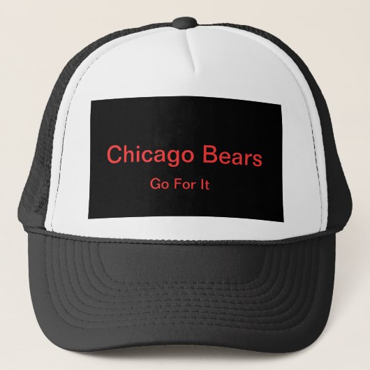 CHICAGO BEARS-HÜTE TRUCKERKAPPE (Vorderseite)