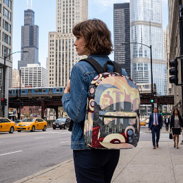 Chicago Bedruckter Rucksack