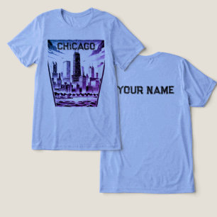 Chicago Black Graphic T - Shirt