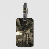 Chicago Blackhawk Restaurant 1960er Jahre Foto Gepäckanhänger (Vorderseite Vertikal)