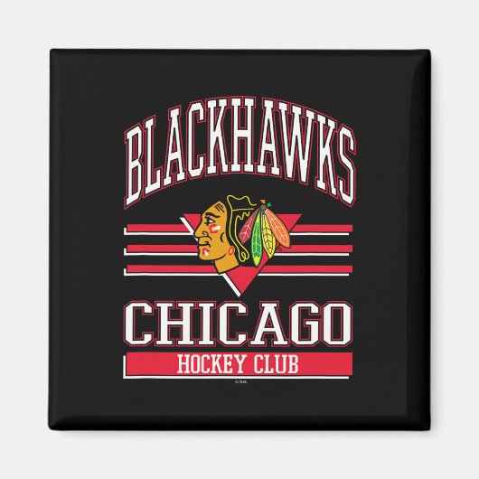 Chicago Blackhawks Hockey Club Black Officially Li Magnet (Vorne)