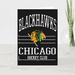 Chicago Blackhawks Hockey Club Rot Offiziell Lizen Karte