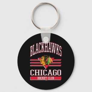Chicago Blackhawks Hockey Club Schwarz Offiziell L Schlüsselanhänger