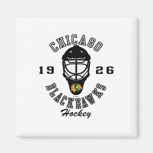 Chicago Blackhawks Hockeymaske Rot Nhl Offiziell Magnet