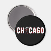 Chicago Blackhawks: Stanley Cup Champions Magnet (Vorderseite/Rückseite)