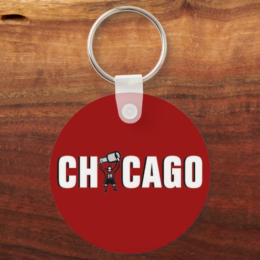 Chicago Blackhawks: Stanley Cup Champions Schlüsselanhänger (Vorderseite)