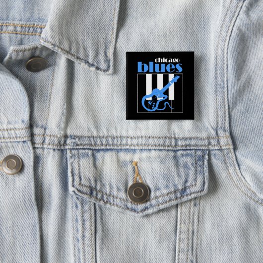 Chicago-Blues Button (Beispiel)