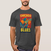 Chicago Blues T - Shirt (Vorderseite)