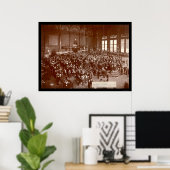 Chicago Board of Trade Foto 1900 Poster (Heimbüro)