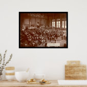 Chicago Board of Trade Foto 1900 Poster (Küche)