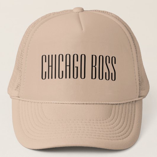 Chicago Boss Mütze (Vorderseite)
