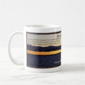 Chicago Breakwater Light Sunset Tasse (Links)