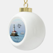Chicago Breakwater Light & Windy II Ornament (Rechts)