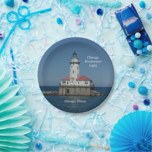 Chicago Breakwater Pappteller (Party)