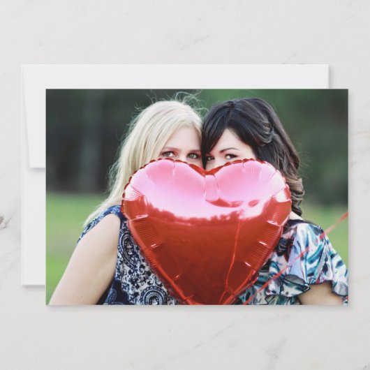 Chicago Brides Save The Date (Rückseite)