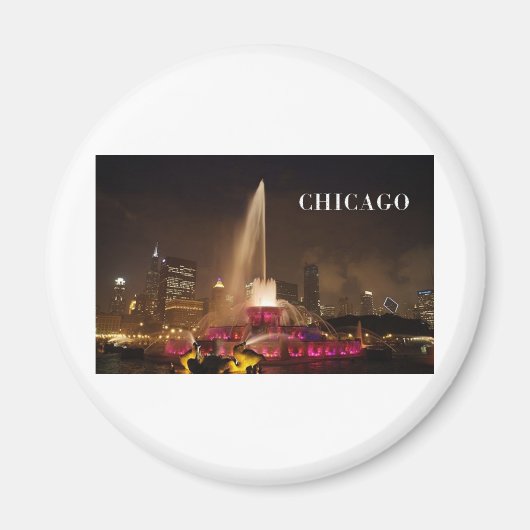 CHICAGO Buckingham Fountain (St.K. Magnet (Vorne)
