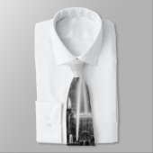 Chicago Buckingham Grayscale Neck Tie Krawatte (Gebunden)