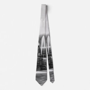 Chicago Buckingham Grayscale Neck Tie Krawatte