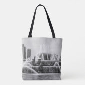 Chicago Buckingham Grayscale Tasche (Rückseite)