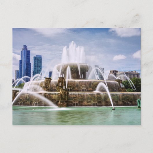 Chicago Buckingham Postcard Postkarte (Vorderseite)
