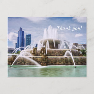 Chicago Buckingham Vielen Dank, Postcard Postkarte
