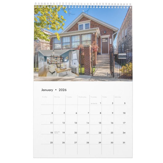 Chicago Bungalow Association - Kalender 2022 (Jan 2026)