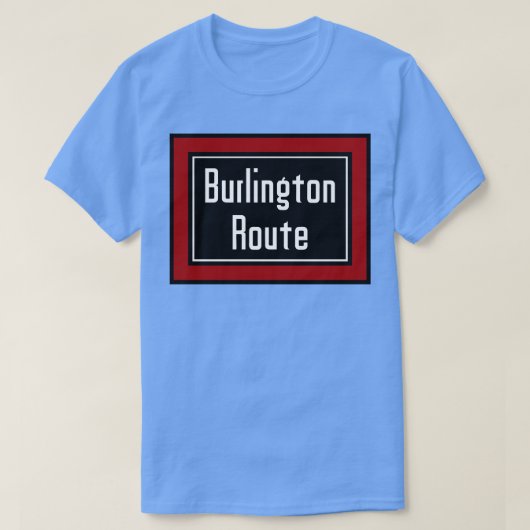 Chicago Burlington and Quincy Railroad TShirt (Design vorne)