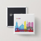 CHICAGO BUTTON (Vorne & Hinten)