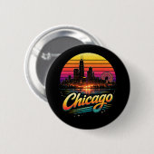 Chicago Button (Vorne & Hinten)