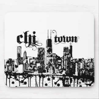Chicago "Chistadt" setzte sich an für Ihre Stadt Mousepad