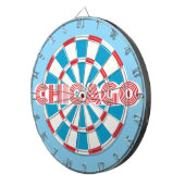 CHICAGO Chitown Pride Dartscheibe (Vorderseite rechts)