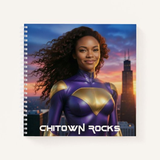 CHICAGO - CHITOWN ROCKS NOTIZBLOCK (Vorderseite)