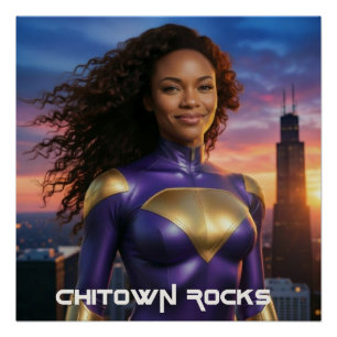 CHICAGO - CHITOWN ROCKS POSTER