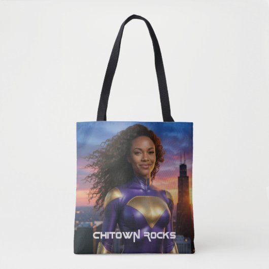 CHICAGO - CHITOWN ROCKS TASCHE (Vorderseite)