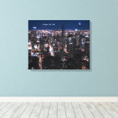 Chicago City Leinwanddruck (Insitu (Holzboden))
