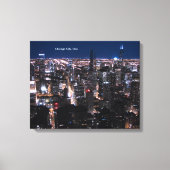 Chicago City Leinwanddruck (Vorderseite)