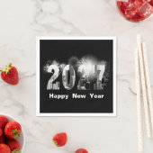 Chicago City New Year 2026 Serviette (Beispiel)