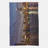 Chicago City Night New Geschirrtuch (Vertikal)